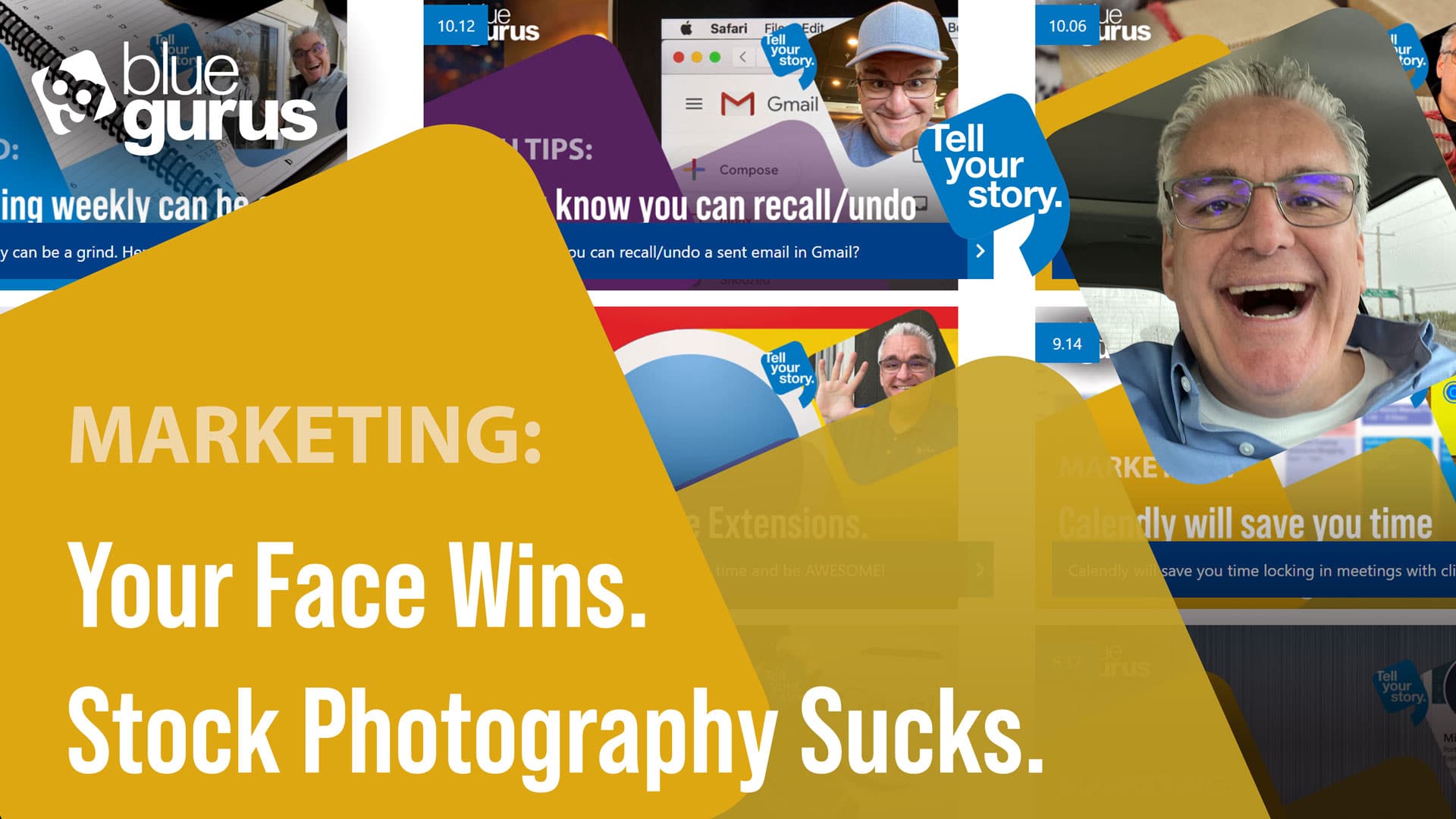 Your Face Wins. Stock Photography Sucks.