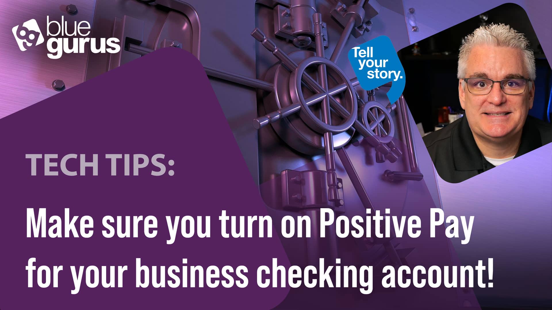 Make sure you turn on Positive Pay for your business checking account!