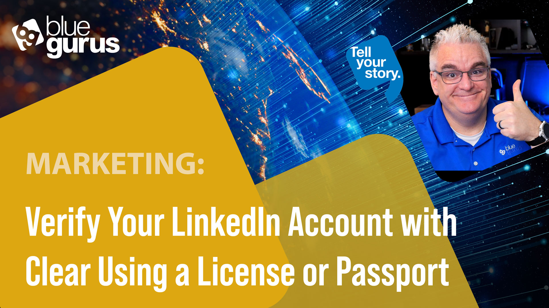 Marketing: Verify Your LinkedIn Account with Clear Using a License or Passport