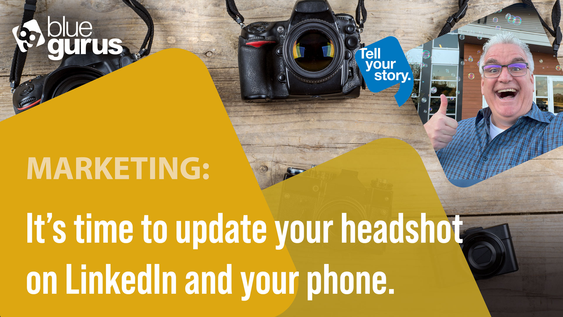 It’s time to update your headshot on LinkedIn and your phone.